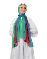Gradient Chiffon Scarf